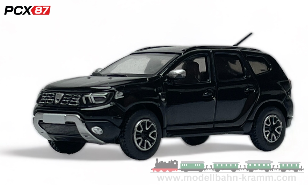 PCX87 PCX870374, EAN 4052176409954: H0/1:87 Dacia Duster II, schwarz metallic, 2020