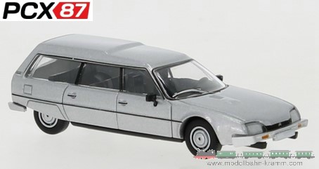 PCX87 PCX870412, EAN 4052176664636: H0/1:87 Citroen CX Break silber, 1976 (PCX)