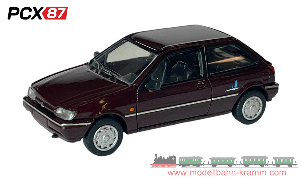 PCX87 PCX870463, EAN 4052176789131: 1:87 Ford Fiesta MK III Chianti metallic-dunkelviolett, 1989