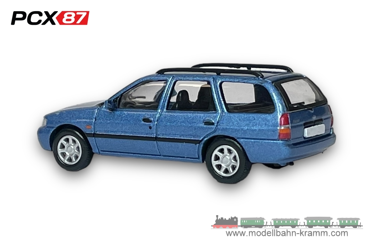 PCX87 PCX870465, EAN 4052176765197: 1:87 Ford Escort Mk VII Turnier (1995),  blau metallic