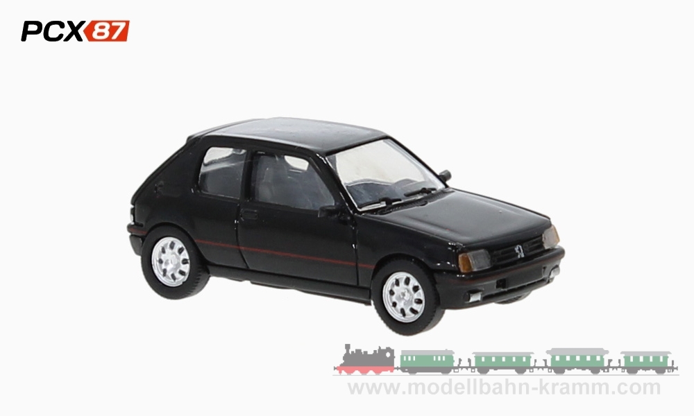 PCX87 PCX870504, EAN 4052176781616: 1:87 Peugeot 205 GTI, schwarz, 1984