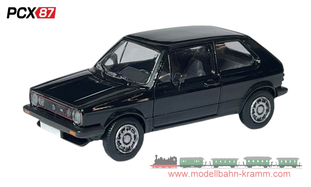 PCX87 PCX870527, EAN 4052176789421: 1:87 VW Golf I GTI Pirelli schwarz, 1980