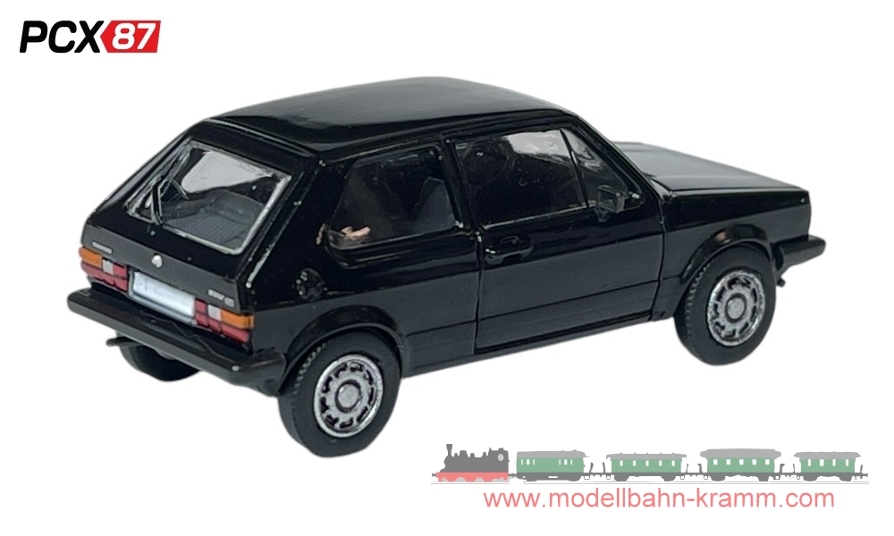 PCX87 PCX870527, EAN 4052176789421: 1:87 VW Golf I GTI Pirelli schwarz, 1980