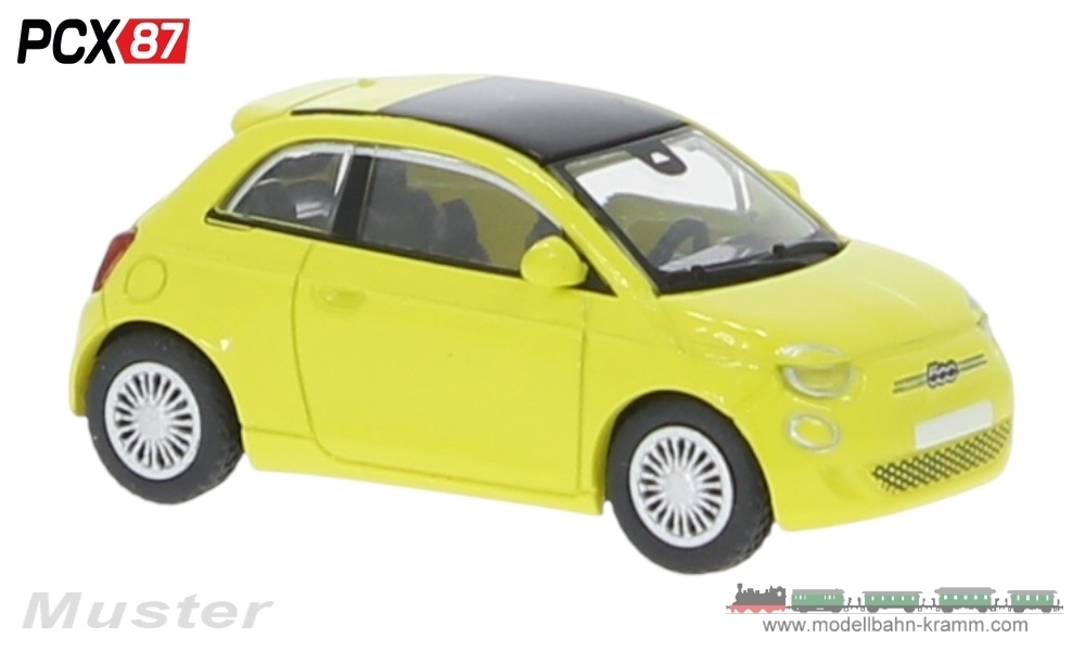 PCX87 PCX870562, EAN 2000075713605: Fiat 500e (2022), hellgelb