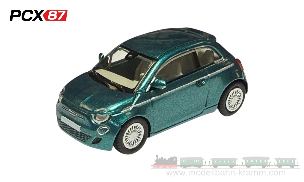 PCX87 PCX870563, EAN 2000075713612: Fiat 500e (2022), dunkelgrün