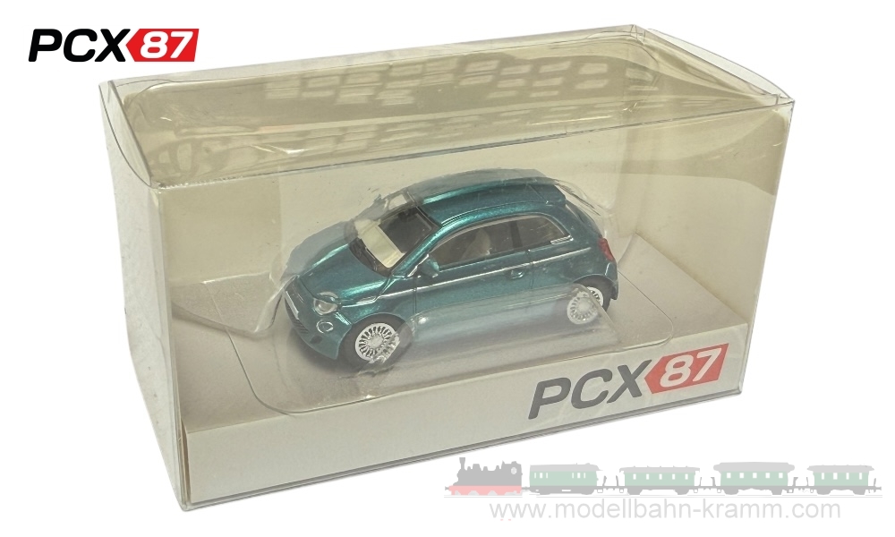 PCX87 PCX870563, EAN 2000075713612: Fiat 500e (2022), dunkelgrün