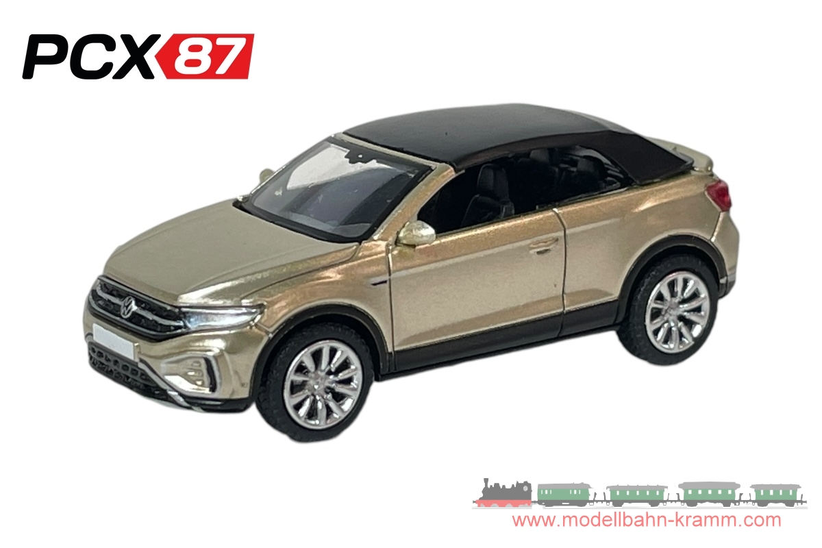 PCX87 PCX870602, EAN 2000075647993: VW T-Roc Cabriolet (2022), metallic-beige mit geschlossenem Verdeck