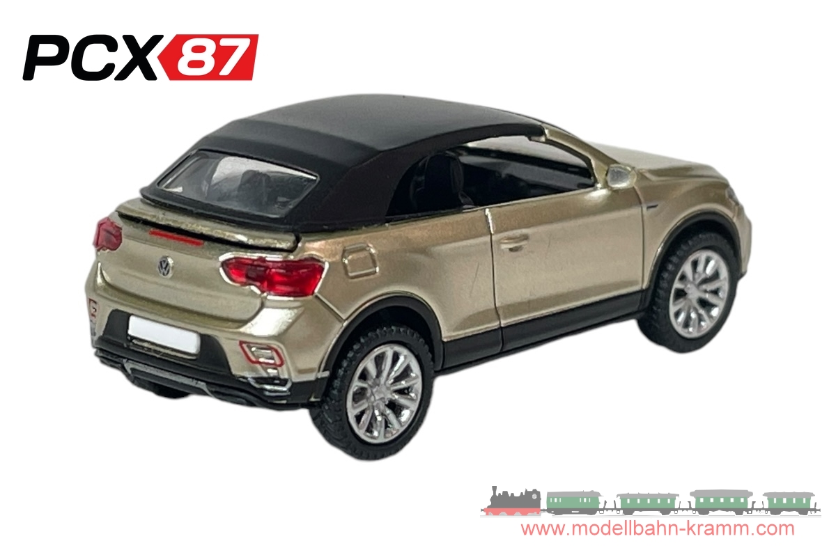 PCX87 PCX870602, EAN 2000075647993: VW T-Roc Cabriolet (2022), metallic-beige mit geschlossenem Verdeck