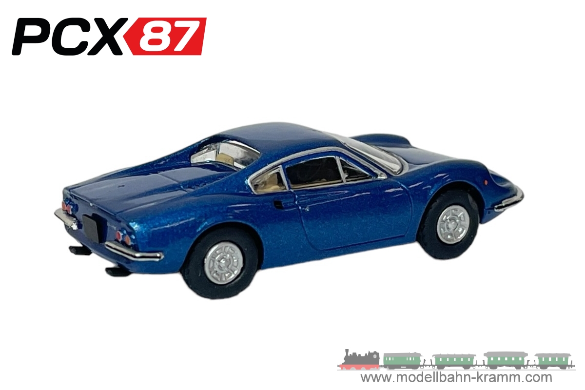 PCX87 PCX870634, EAN 4052176796153: 1:87 Ferrari Dino 246 GT, blau metallic, 1969