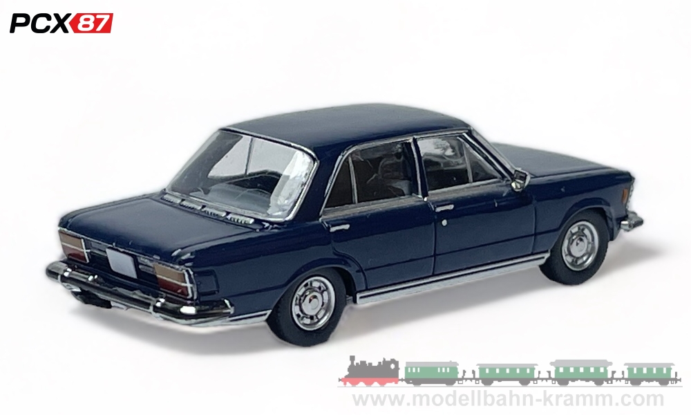 PCX87 PCX870638, EAN 4052176767825: H0/1:87 Fiat 130, dunkelblau, 1969