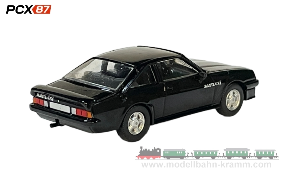 PCX87 PCX870642, EAN 4052176768082: H0/1:87 Opel Manta B GSI, schwarz, 1984