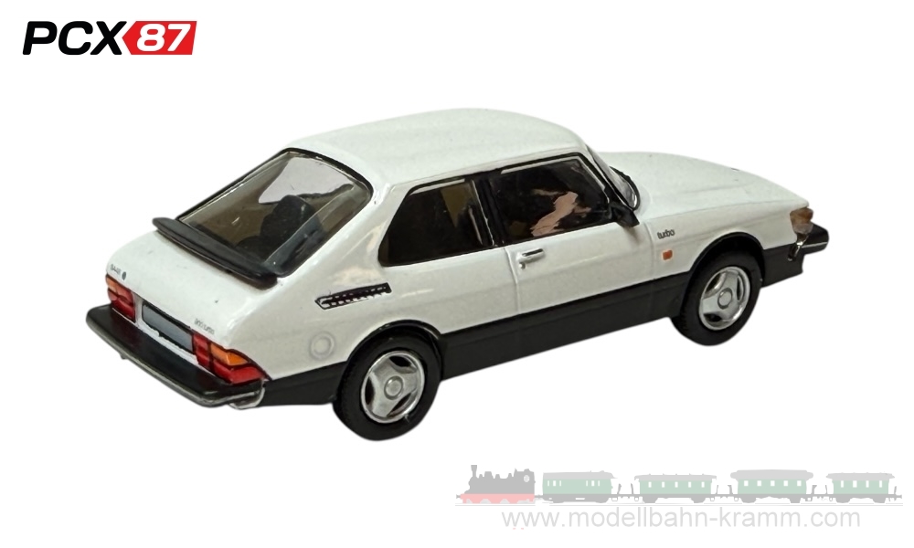 PCX87 PCX870648, EAN 4052176768365: H0/1:87 Saab 900 Turbo, weiss, 1986