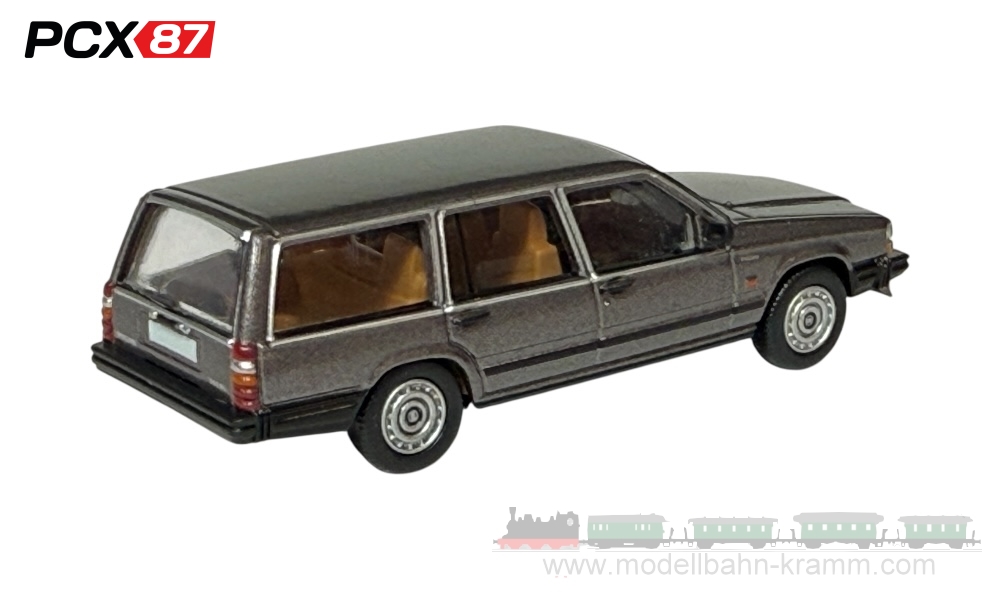 PCX87 PCX870665, EAN 4052176780640: 1:87 Volvo 740 Kombi, metallic-dunkelgrau, 1985