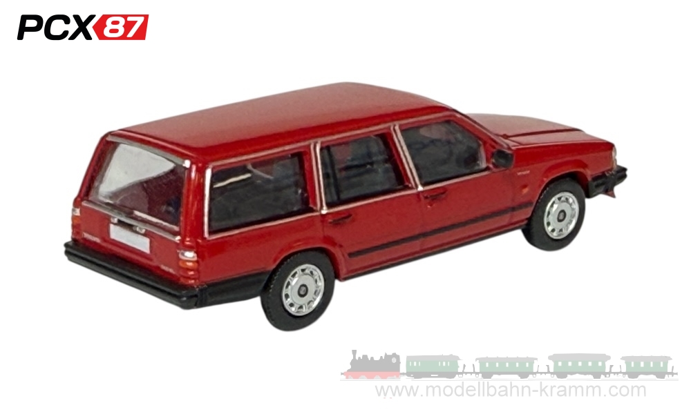 PCX87 PCX870666, EAN 4052176780817: 1:87 Volvo 740 Kombi, rot, 1985