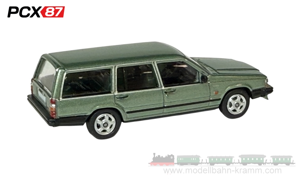 PCX87 PCX870667, EAN 4052176781999: 1:87 Volvo 740 Kombi, metallic-hellgrün, 1985