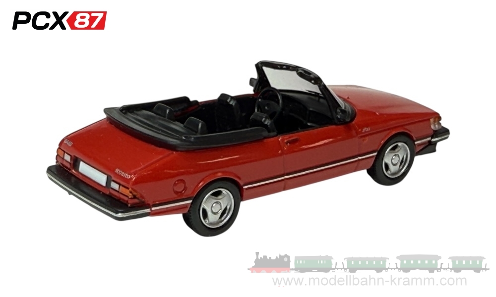 PCX87 PCX870669, EAN 4052176783078: 1:87 Saab 900 Cabriolet, rot, 1986