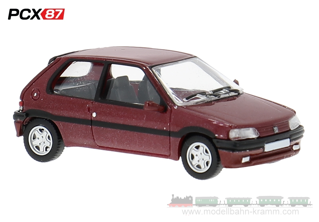 PCX87 PCX870750, EAN 4052176919637: Peugeot 106 XSI 1991 dklrot