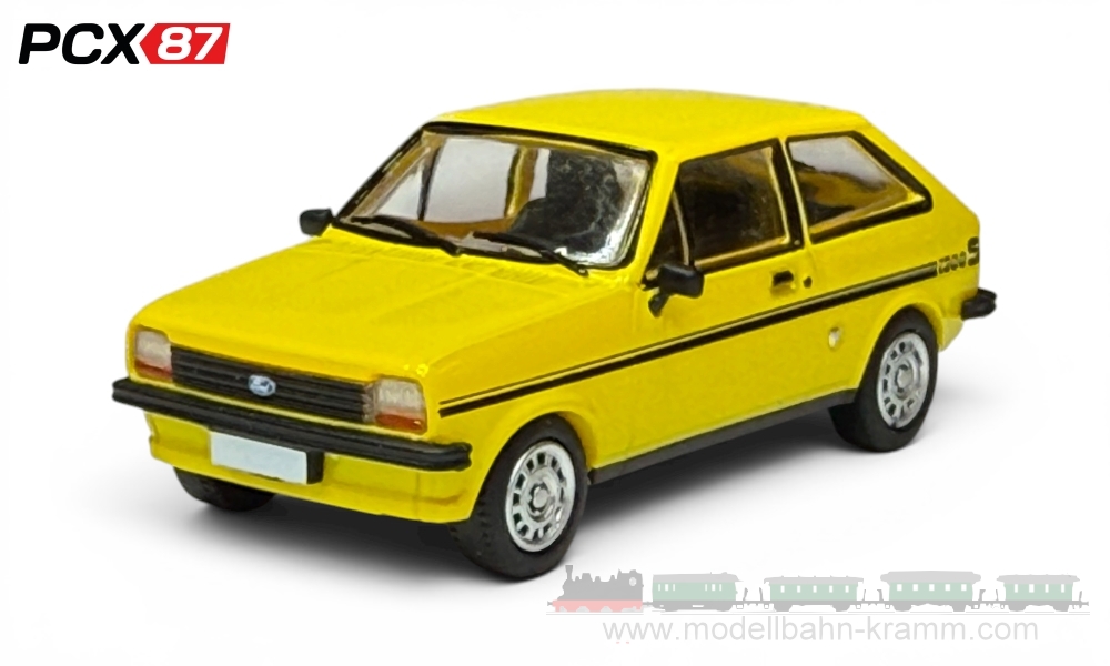 PCX87 PCX870769, EAN 4052176912539: Ford Fiesta MK I, gelb, 1975