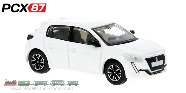 PCX87 PCX871261, EAN 4052176873380: Peugeot 208 II, weiss, 2019