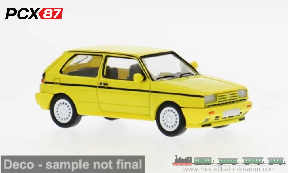PCX87 PCX871599, EAN 4052176928073: VW Rallye Golf, gelb, 1989