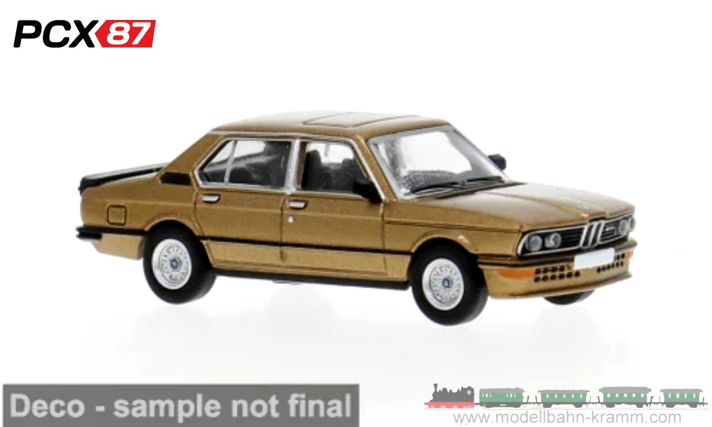 PCX87 PCX871604, EAN 4052176926512: BMW M535i (E12), gold, 1980