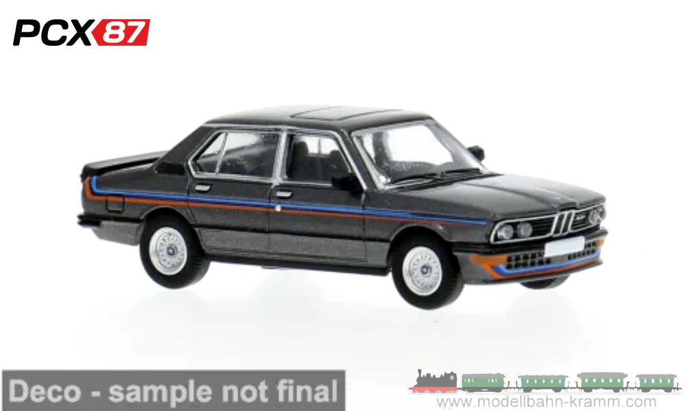 PCX87 PCX871607, EAN 4052176926543: BMW M535i E12 dunkelgrau 1980