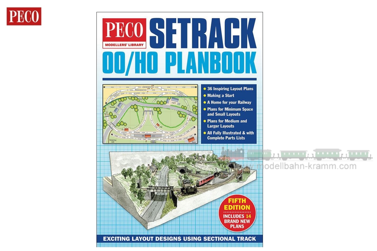 Peco STP00, EAN 2000000767666: Anlagenbuch-H0 Englisch