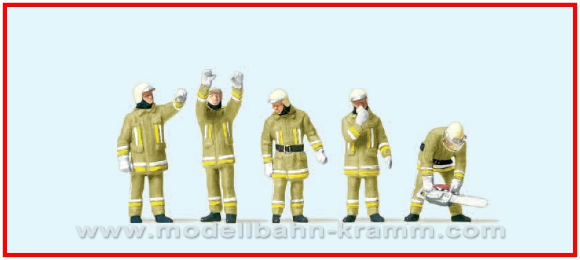 Preiser 10772, EAN 4041032107721: H0 Feuerwehrmänner