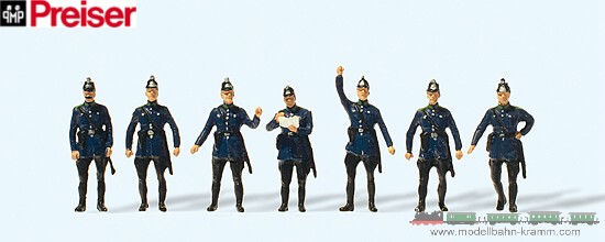Preiser 12440, EAN 4041032124407: H0 Preußische Polizei um 1930
