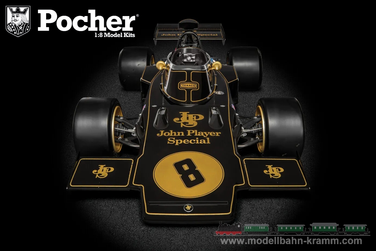 Pocher HK114, EAN 5055286680885: 1:18 model kit Lotus 72D John Player Special Emerson Fittipaldi