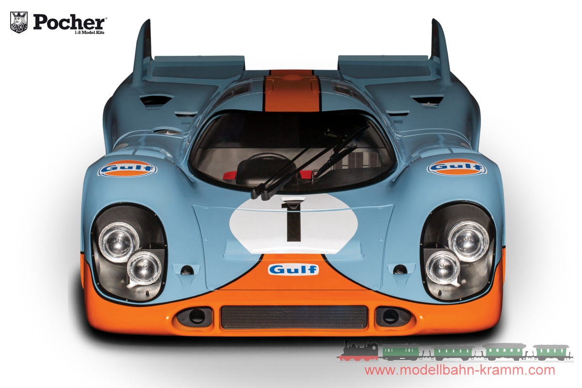 Pocher HK118, EAN 2000075657602: 1:8 Bausatz Porsche 917 Gulf