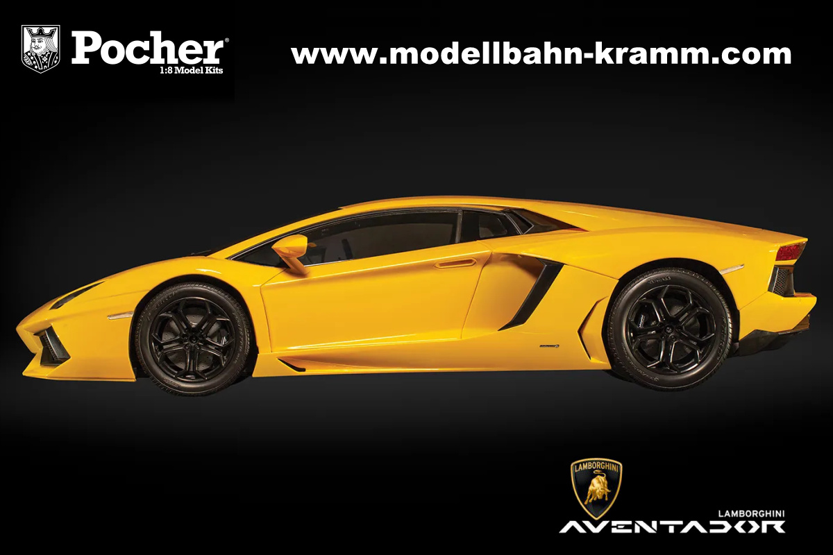 Pocher HK119, EAN 5063129020132: 1:8 Bausatz Lamborghini Aventador