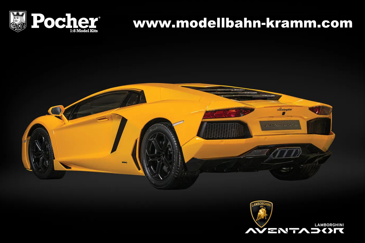 Pocher HK119, EAN 5063129020132: 1:8 Bausatz Lamborghini Aventador