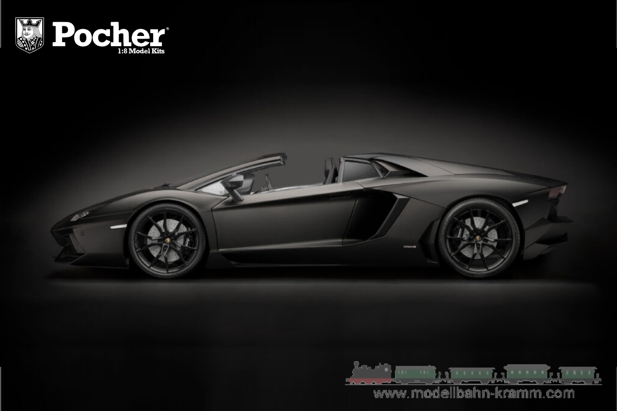 Pocher HK121, EAN 5063129029685: 1:8 Kit Lamborghini Aventador Roadster