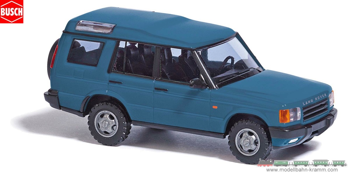 Busch-Automodelle 51904, EAN 4001738519044: 1:87 Land Rover Discovery blau