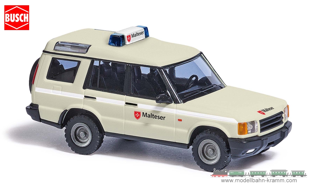 Busch-Automodelle 51922, EAN 4001738519228: Land Rover Discovery Malteser
