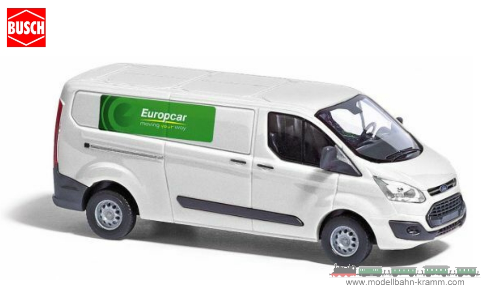 Busch-Automodelle 52418, EAN 4001738524185: Ford Transit Europcar