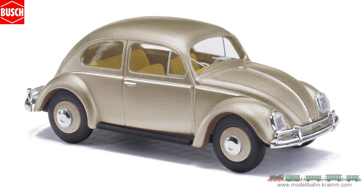 Busch-Automodelle 52997, EAN 4001738529975: VW Käfer Ovalfenster braunmet