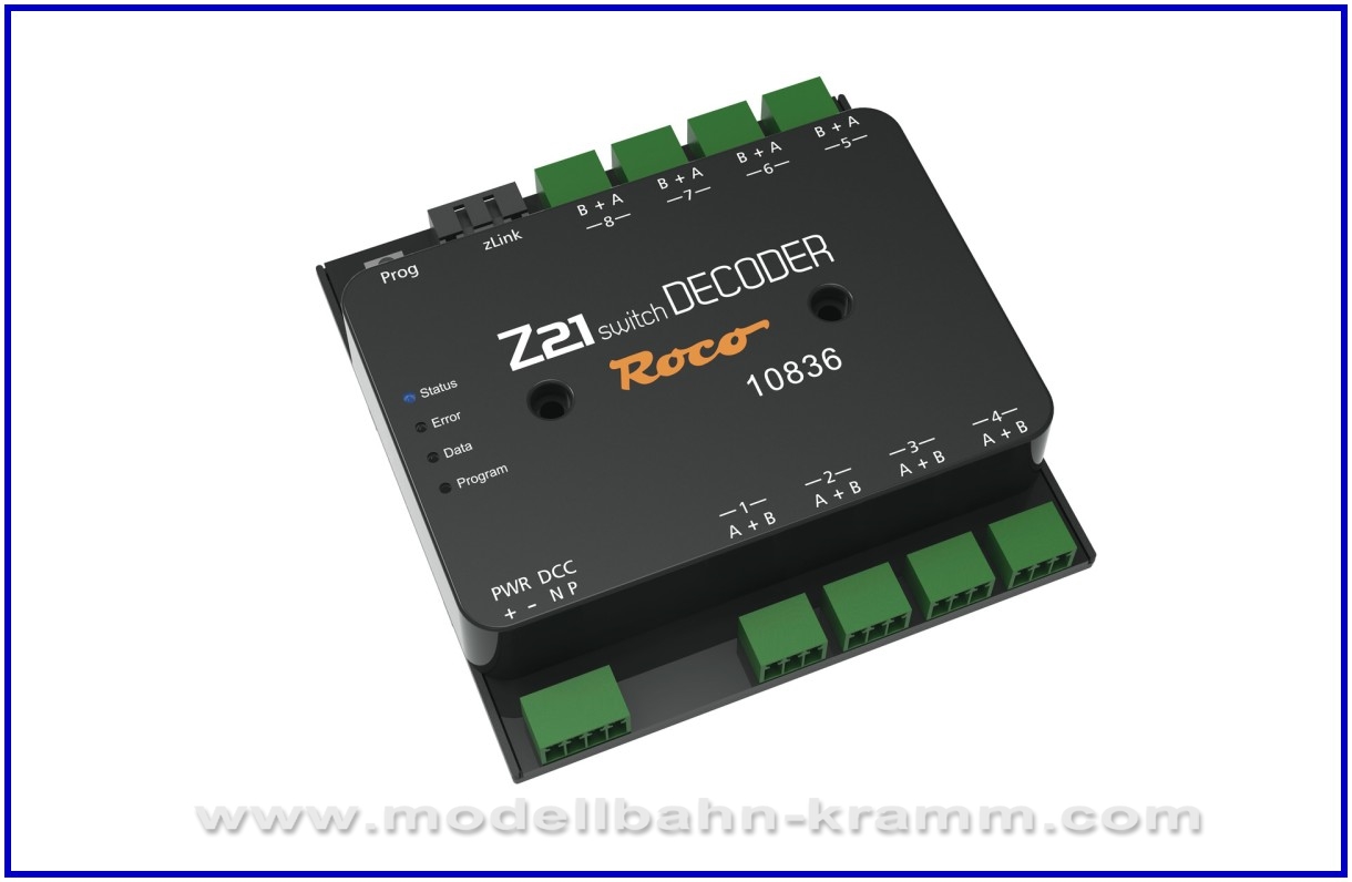 Roco 10836, EAN 9005033108366: Z21 switch Decoder