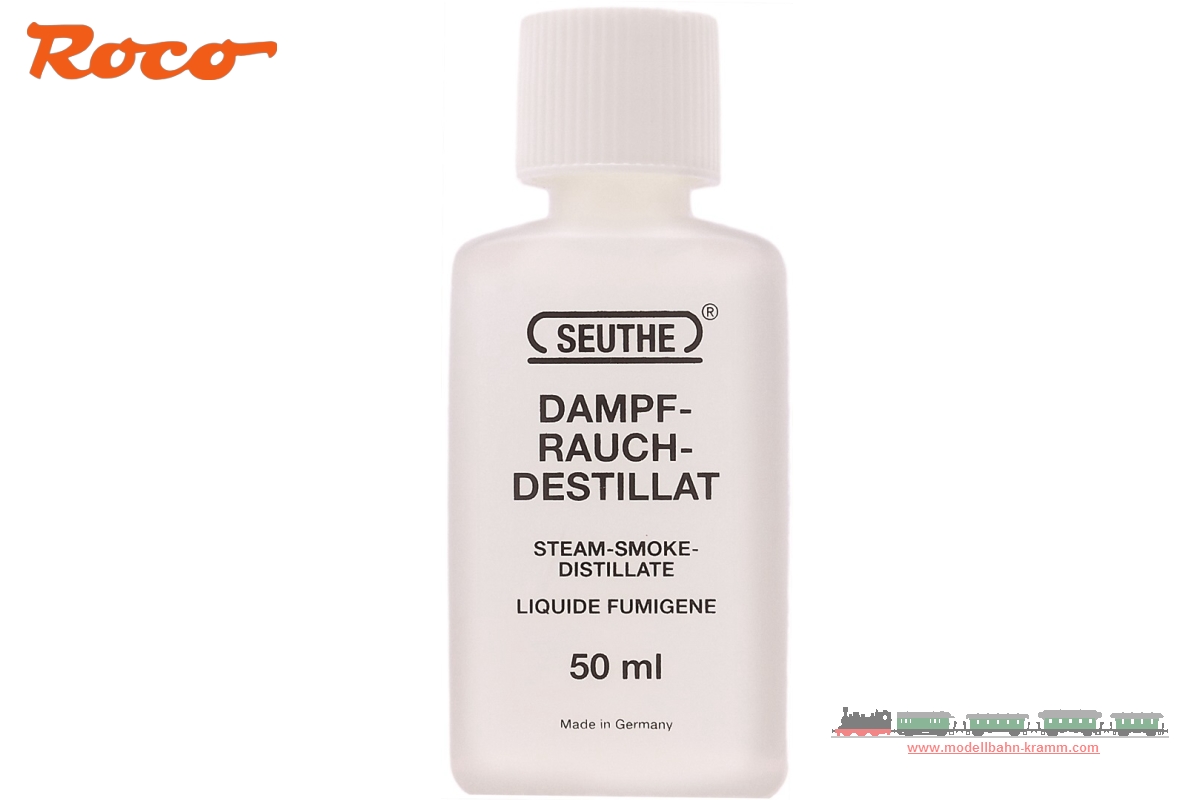 Roco 10908, EAN 9005033109080: Seuthe Dampf-Rauch-Destillat 50 ml