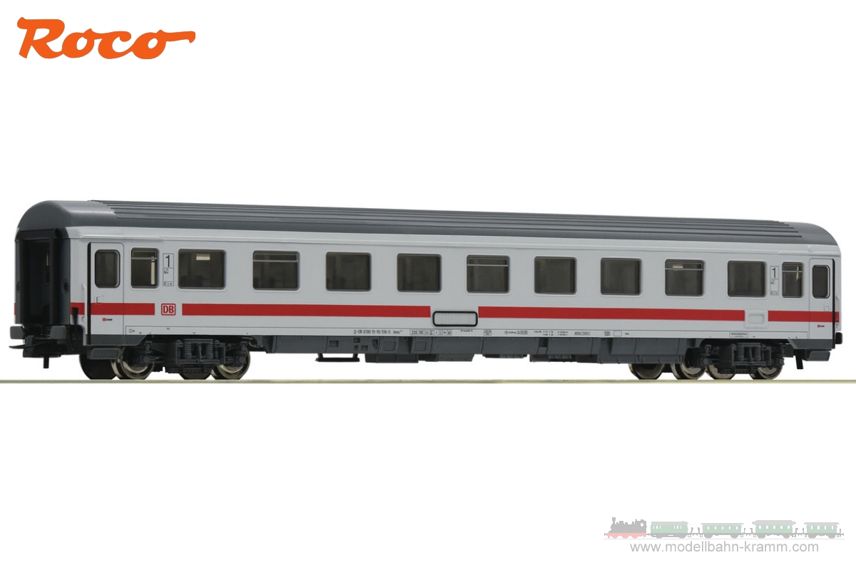 Roco 54160, EAN 9005033541606: H0-Spur, IC-Abteilwagen 1. Klasse Avmz DB AG