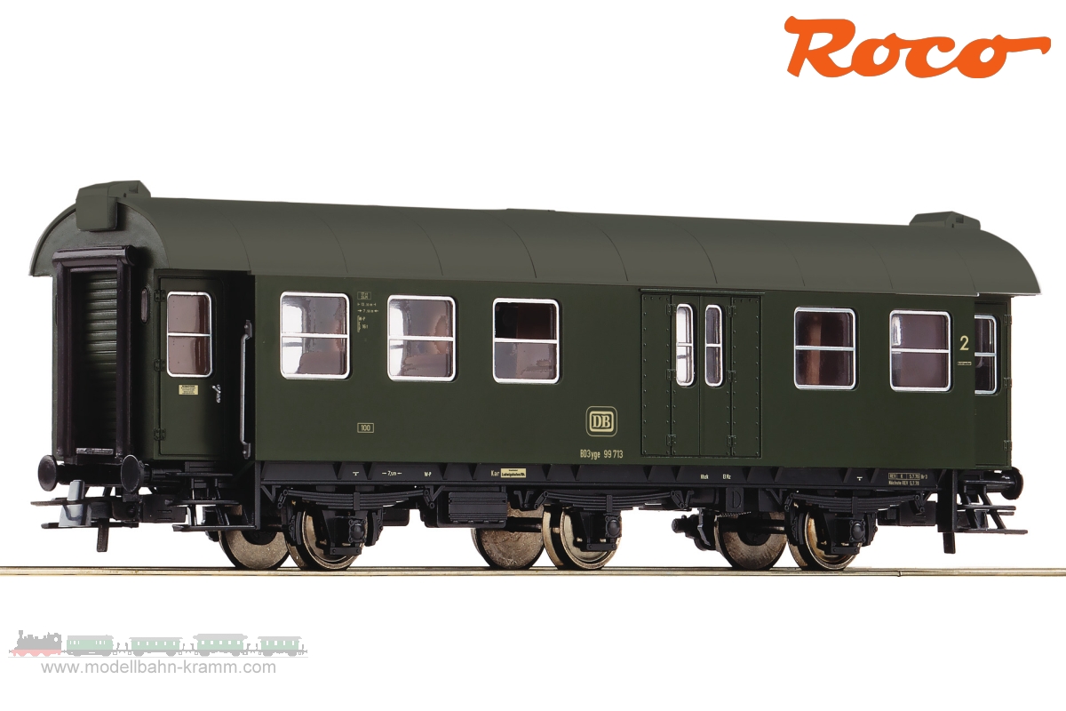 Roco 54293, EAN 9005033542931: Passenger car 2nd class with luggage compartment