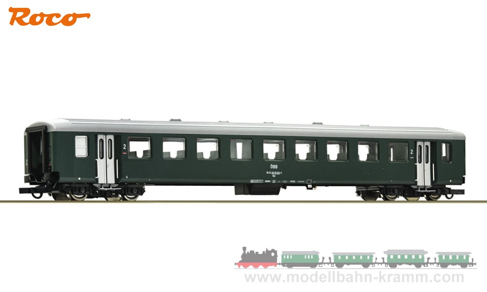Roco 61493, EAN 9005033614935: H0 DC analog 5-tlg. Set: E-Lok 1670.27 mit Personenzug, ÖBB