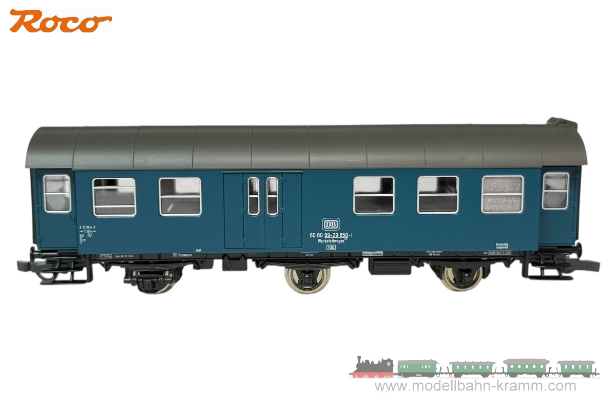 Roco 6200172, EAN 9005033077310: H0 DC 2er Set Umbauwagen als Bauzugset DB