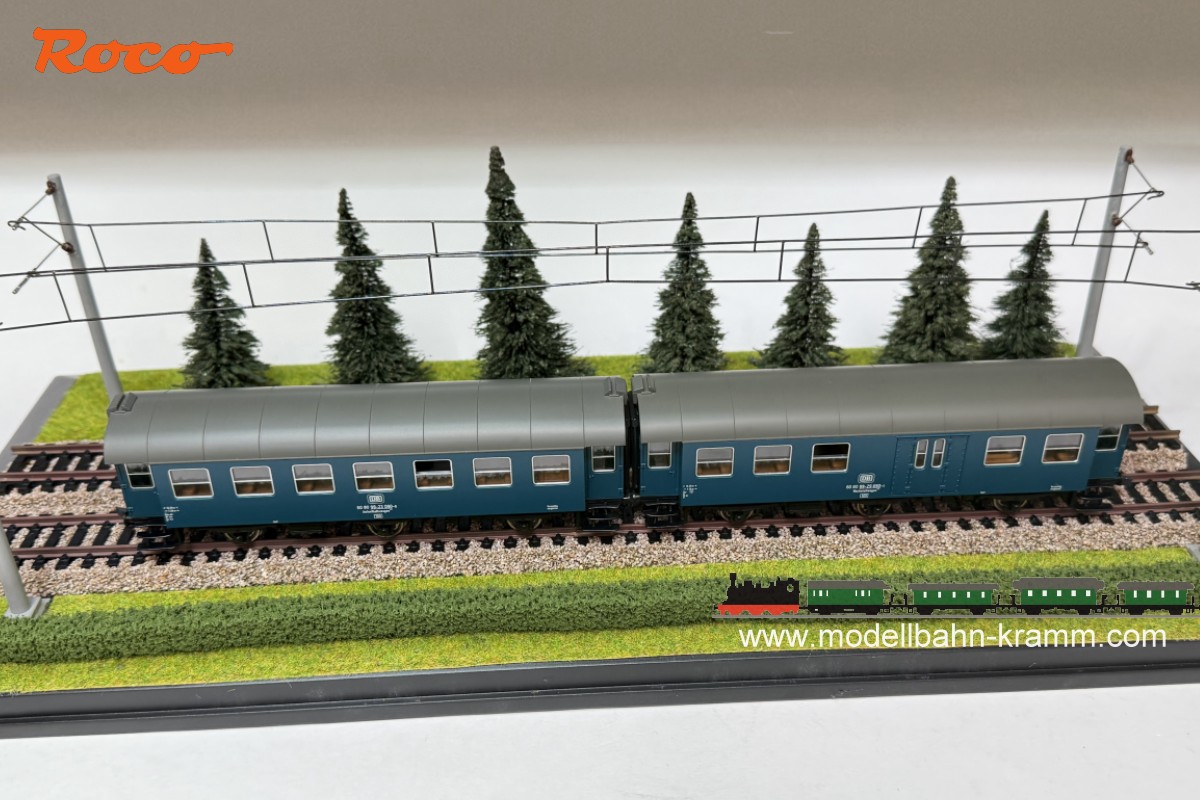 Roco 6200172, EAN 9005033077310: H0 DC 2er Set Umbauwagen als Bauzugset DB