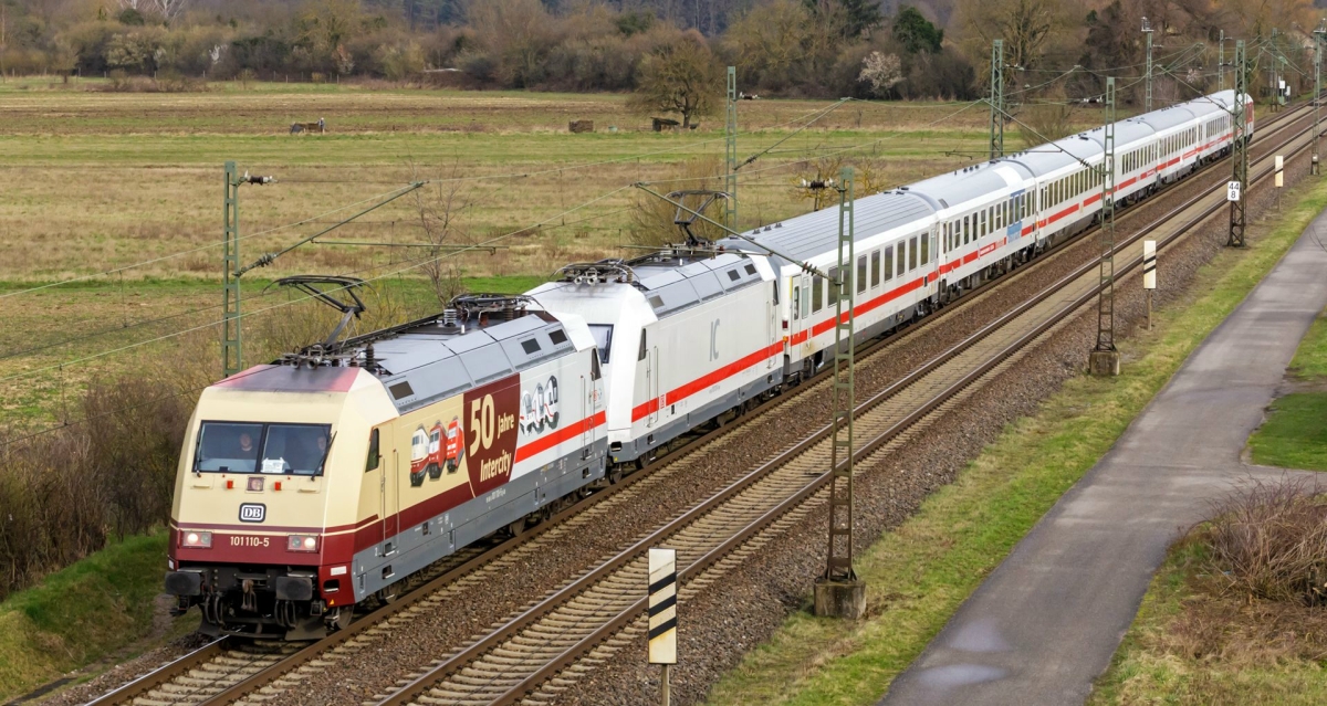 Roco 6200173, EAN 9005033077372: H0 DC 3er Set IC Abschiedsfahrt Drehfalttüren und Bordbistro