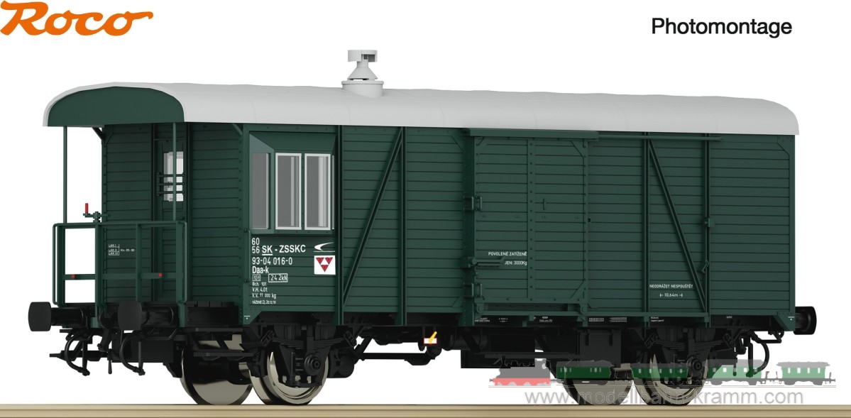 H0 DC Güterzug-Begleitwagen, ZSSK Cargo