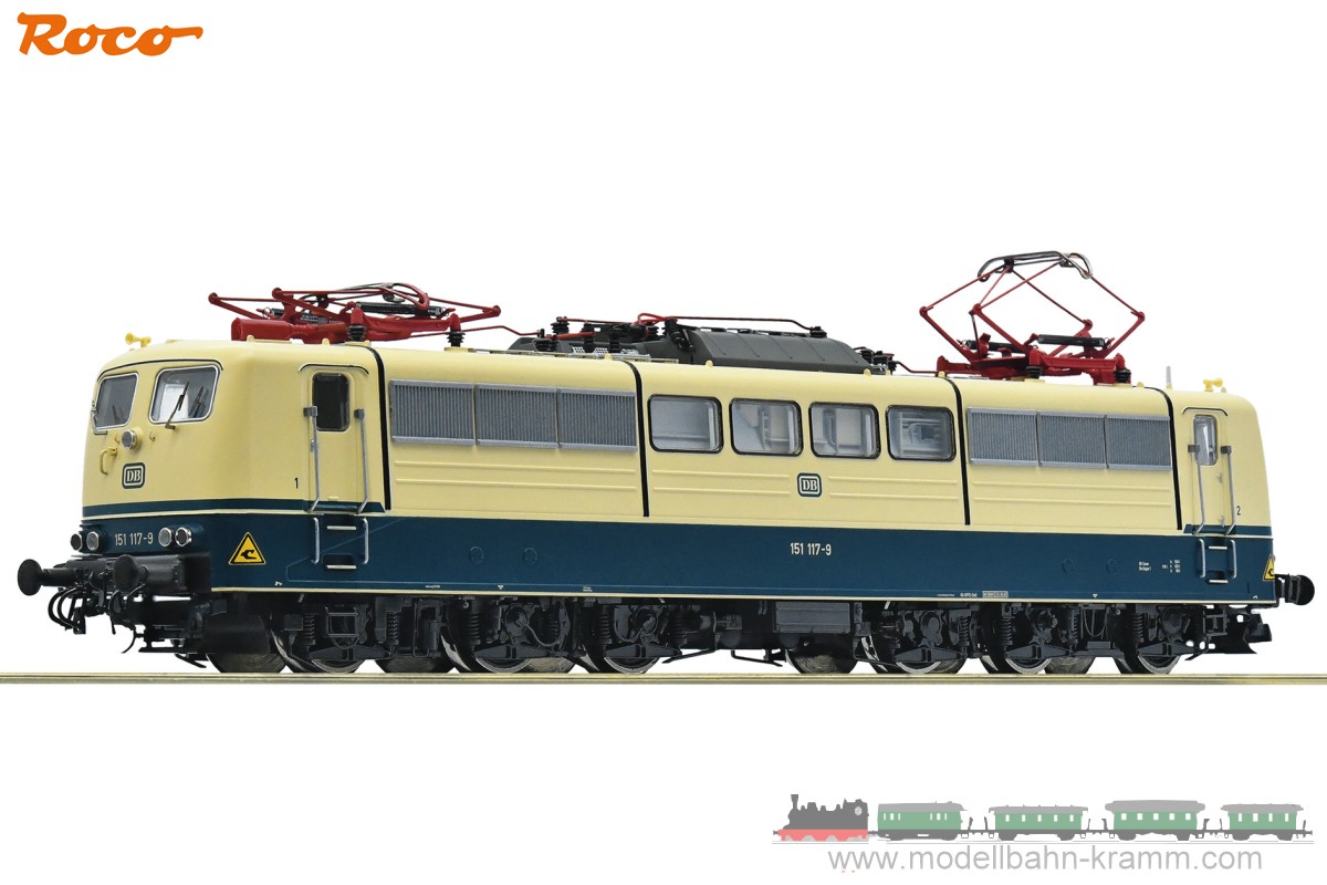 Roco 70407.2, EAN 2000075832191: H0 DC analog E-Lok 151 117-9