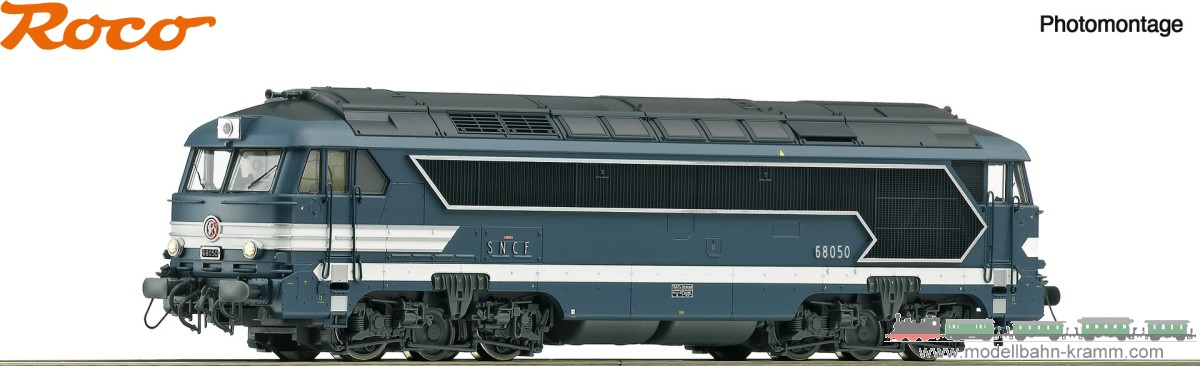 Roco 70460, EAN 9005033704605: H0 DC analog Diesellokomotive 68050 SNCF IV