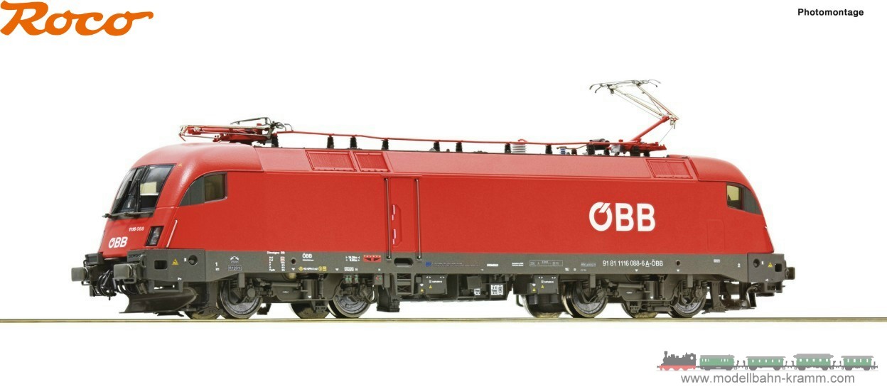 H0 DC Sound E-Lok Rh 1116 088 ÖBB